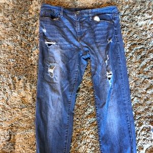 Aeropostale ripped jeans